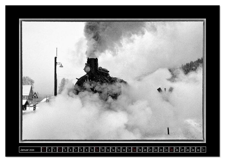 Produktbild: Die Pre&szlig;nitztalbahn (Wandkalender 2026 DIN A3 quer), CALVENDO Monatskalender