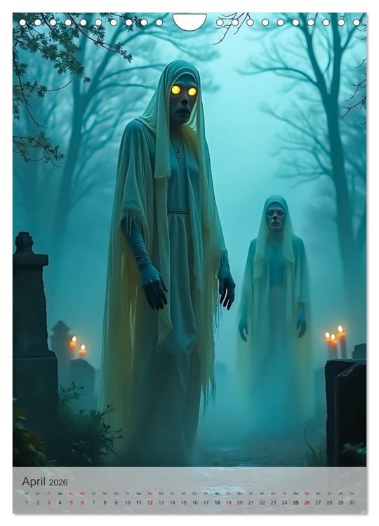 Produktbild: Slawische Mythologie - G&ouml;tter, Helden und Monster (Wandkalender 2026 DIN A4 hoch), CALVENDO Monatskalender