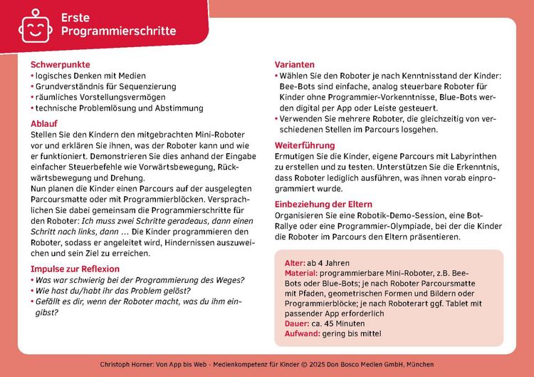 Produktbild: Von App bis Web. Medienkompetenz f&uuml;r Kinder von 3 bis 8