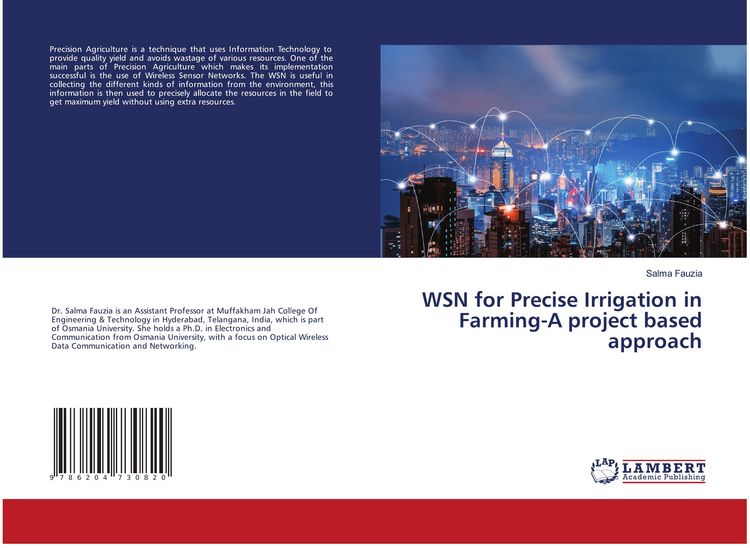 Produktbild: WSN for Precise Irrigation in Farming-A project based approach