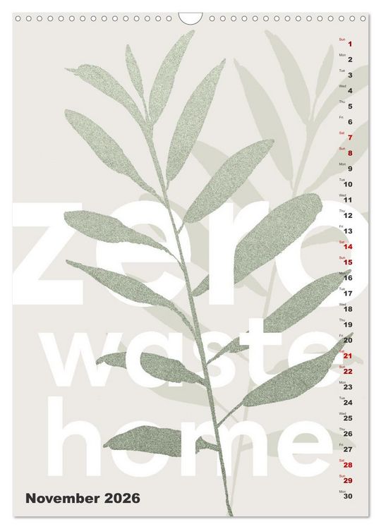 Produktbild: Love your planet (Wall Calendar 2026 DIN A3 portrait), CALVENDO 12 Month Wall Calendar