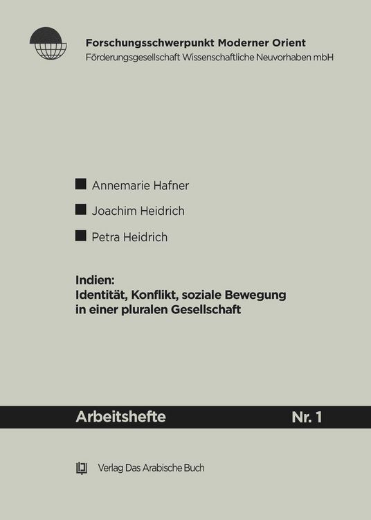Produktbild: Indien: Identit&auml;t, Konflikte, soziale Bewegung in einer pluralen Gesellschaft