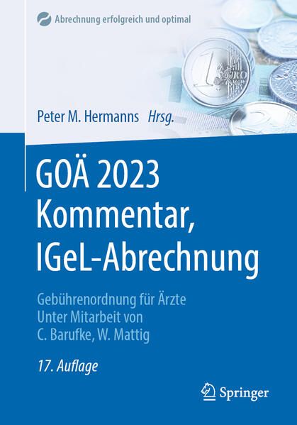 Produktbild: GO&Auml; 2023 Kommentar, IGeL-Abrechnung