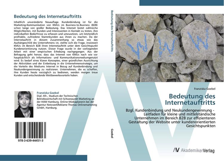 Produktbild: Bedeutung des Internetauftritts
