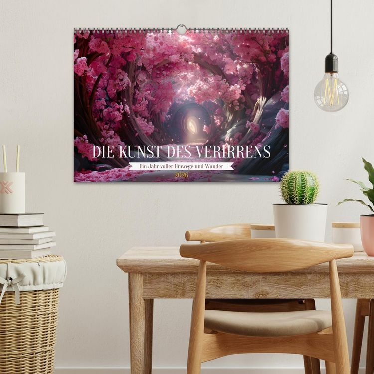 Produktbild: Die Kunst des Verirrens (Wandkalender 2026 DIN A3 quer), CALVENDO Monatskalender