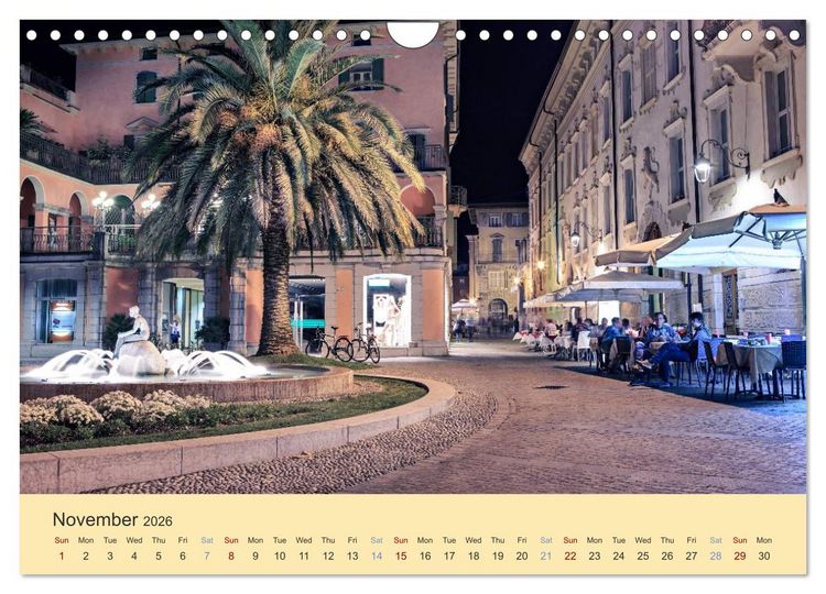 Produktbild: Riva del Garda - the pearl of Lake Garda (Wall Calendar 2026 DIN A4 landscape), CALVENDO 12 Month Wall Calendar
