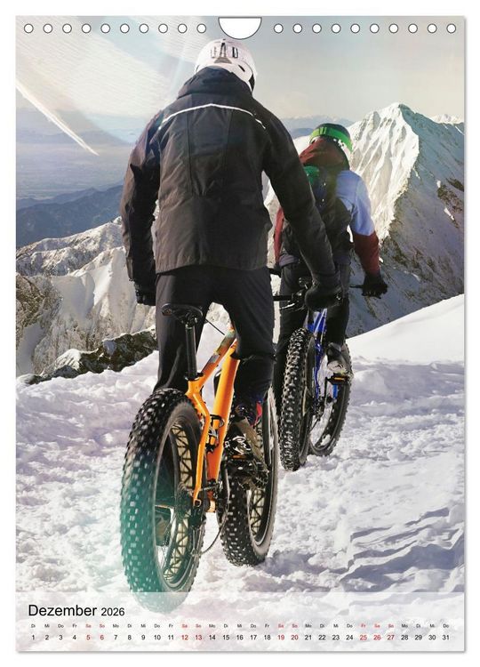 Produktbild: Mountainbike - einfach Spa&szlig; (Wandkalender 2026 DIN A4 hoch), CALVENDO Monatskalender
