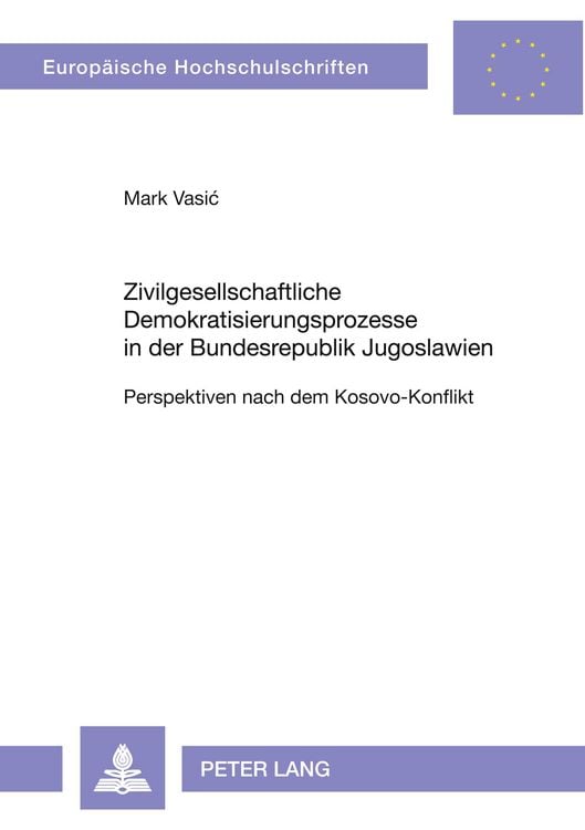 Produktbild: Zivilgesellschaftliche Demokratisierungsprozesse in der Bundesrepublik Jugoslawien