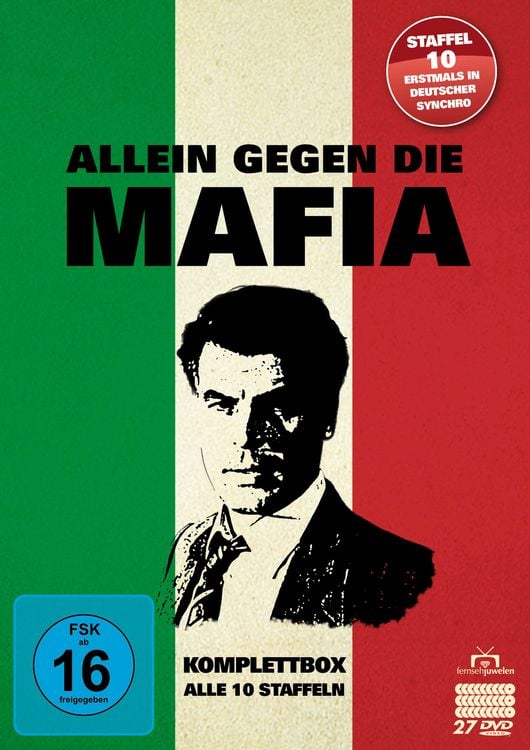 Produktbild: Allein gegen die Mafia - Komplettbox - Alle 10 Staffeln (Fernsehjuwelen) [27 DVDs]