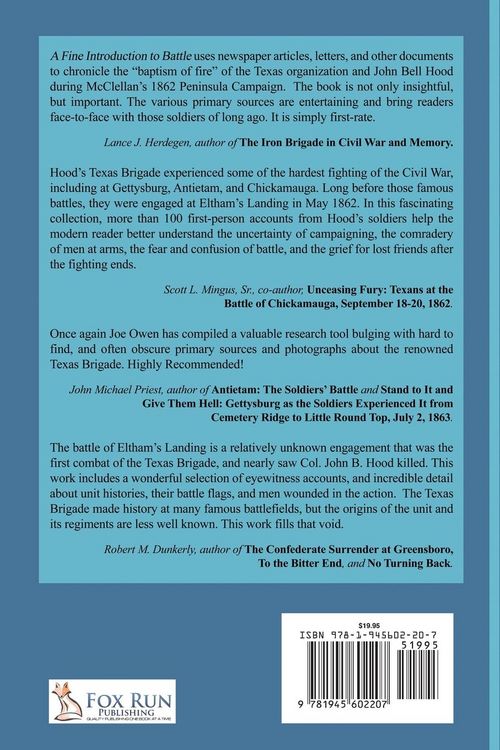 Produktbild: A Fine Introduction to Battle