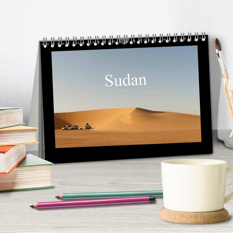 Produktbild: Sudan (Tischkalender 2026 DIN A5 quer), CALVENDO Monatskalender