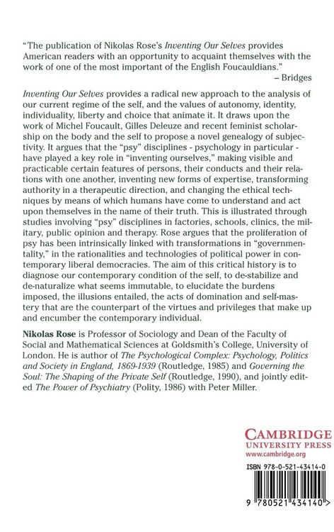 Produktbild: Inventing Our Selves