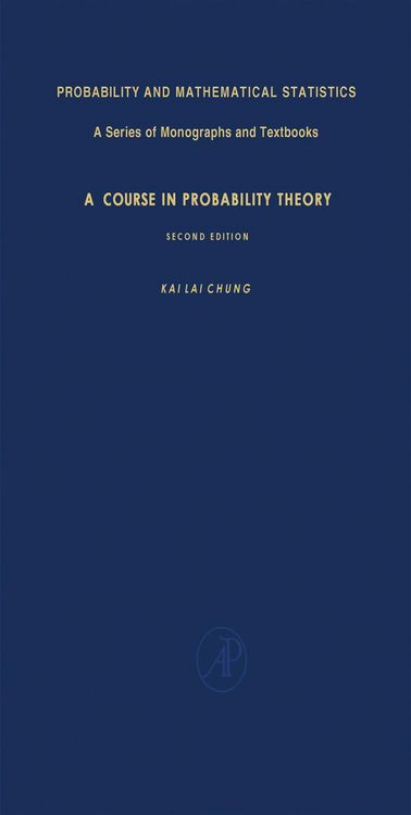 Produktbild: A Course in Probability Theory