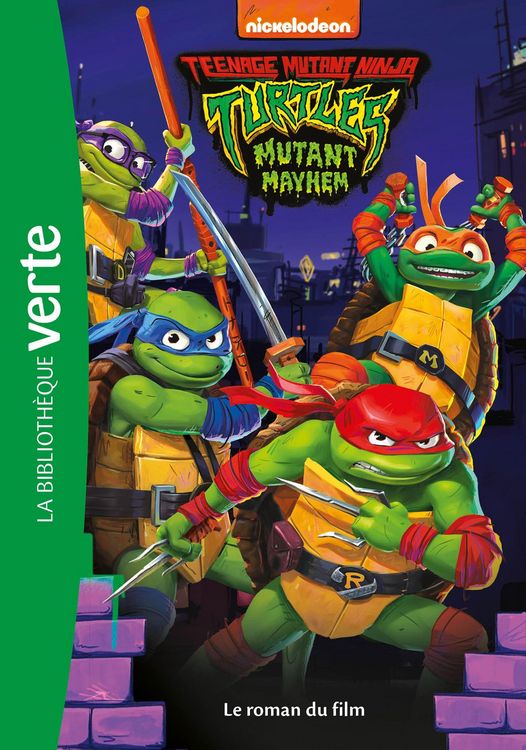 Produktbild: Ninja Turtles - Teenage Years - Le roman du film