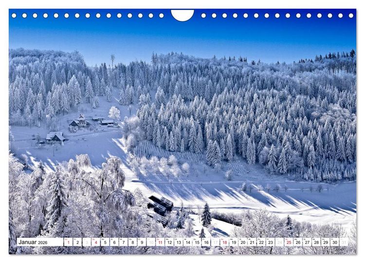 Produktbild: Sch&ouml;nes S&uuml;dwest-Deutschland Streifz&uuml;ge zwischen Rhein, Rebland und Schwarzwald (Wandkalender 2026 DIN A4 quer), CALVENDO Monatskalender