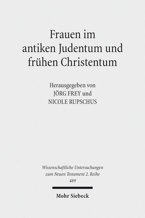 Produktbild: Frauen im antiken Judentum und fr&uuml;hen Christentum