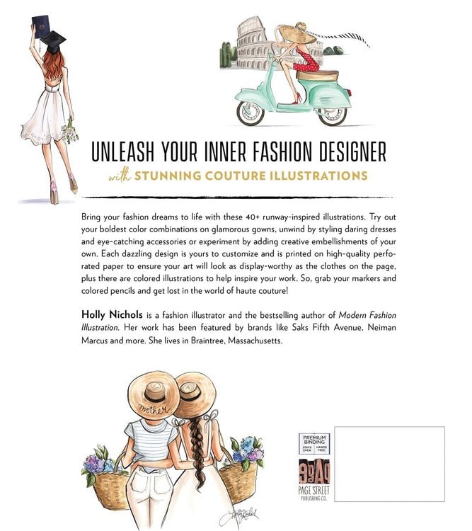 Produktbild: Modern Fashion Illustration: The Coloring Book