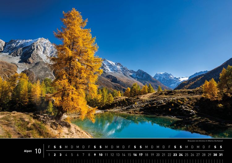 Produktbild: Alpen Premiumkalender 2027