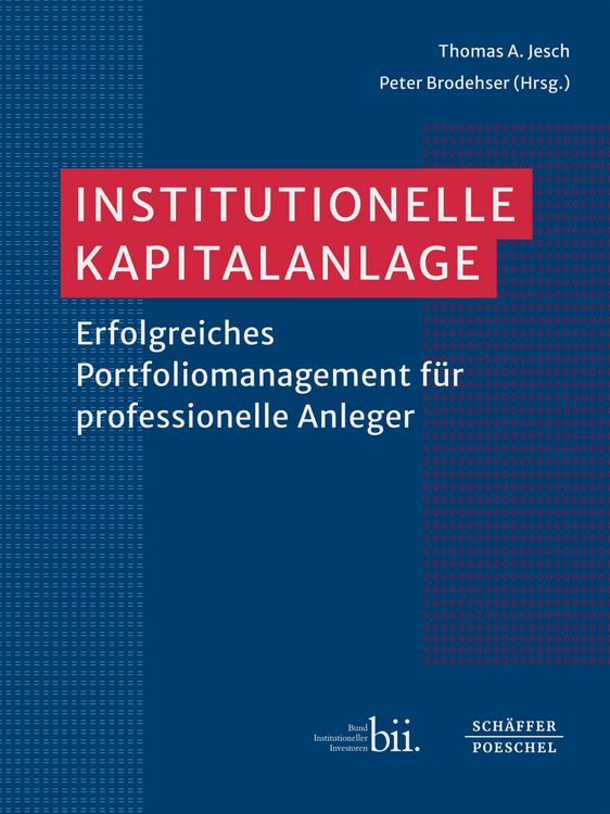 Produktbild: Institutionelle Kapitalanlage