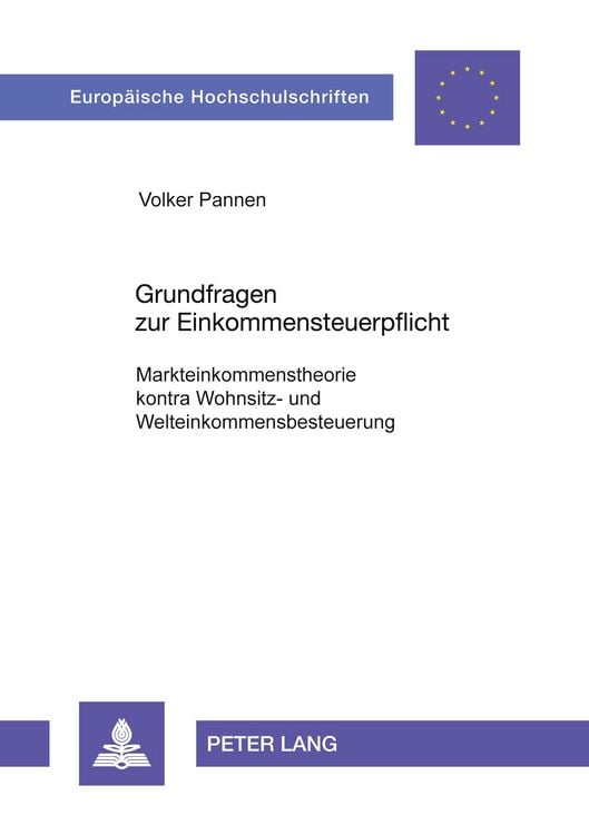 Produktbild: Grundfragen zur Einkommensteuerpflicht