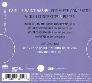 Produktbild: Saint-Sa&iquest;ns:Complete Concertos 1