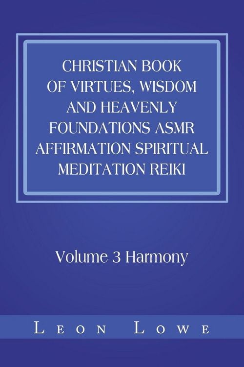 Produktbild: Christian Book of Virtues, Wisdom and Heavenly Foundations Asmr Affirmation Spiritual Meditation Reiki