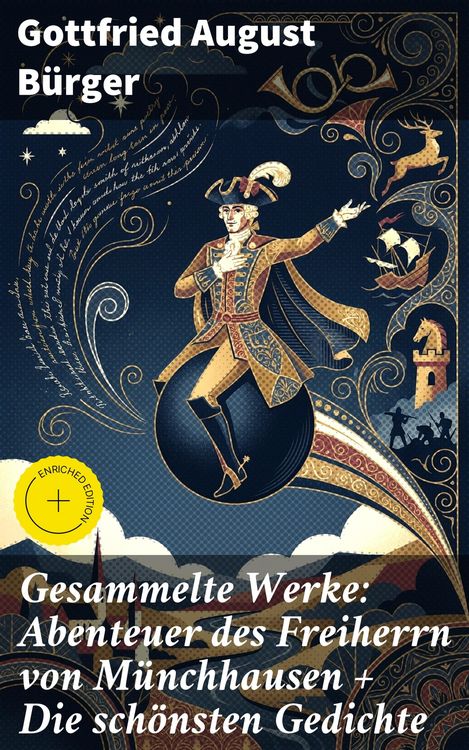 Produktbild: Gesammelte Werke: Abenteuer des Freiherrn von M&uuml;nchhausen + Die sch&ouml;nsten Gedichte