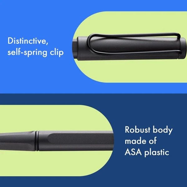 Produktbild: LAMY Tintenroller safari roll-ink mit T10 Tintenpatrone, umbra