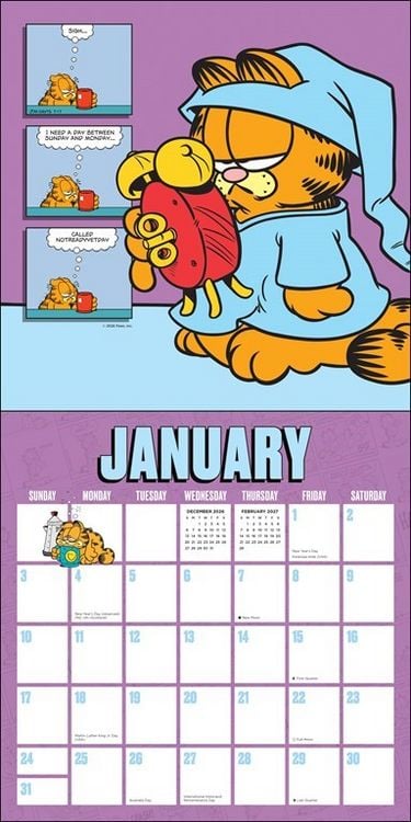 Produktbild: Garfield 2027 &ndash; Wandkalender