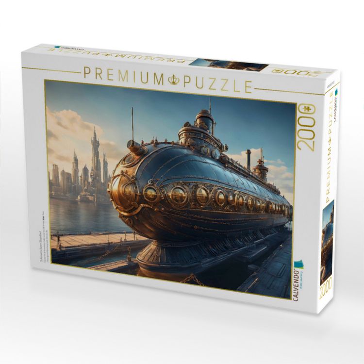 Produktbild: CALVENDO Puzzle Submarine beim Stapellauf | 2000 Teile Lege-Gr&ouml;&szlig;e 90x67cm Foto-Puzzle f&uuml;r gl&uuml;ckliche Stunden