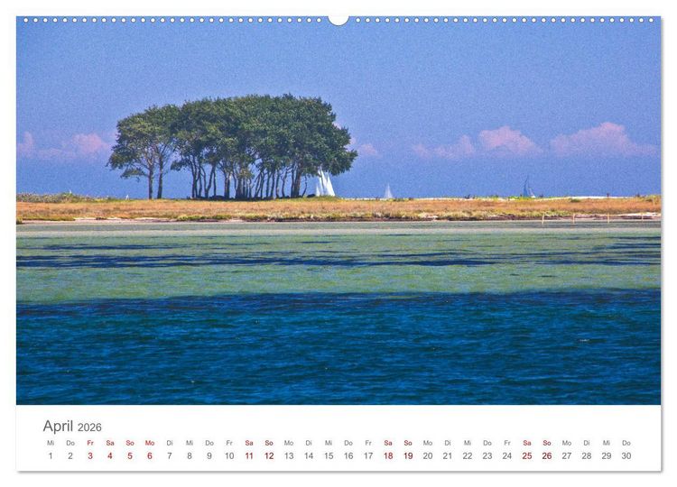 Produktbild: Lieblingsorte an der Ostsee (Wandkalender 2026 DIN A2 quer), CALVENDO Monatskalender