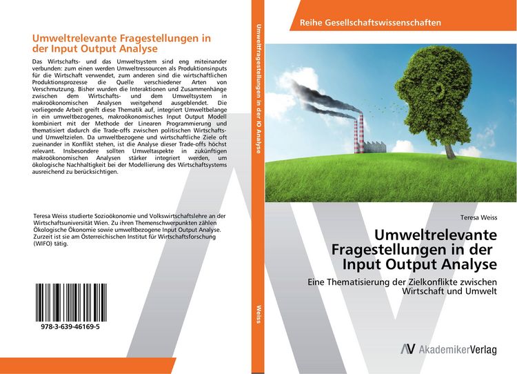 Produktbild: Umweltrelevante Fragestellungen in der Input Output Analyse