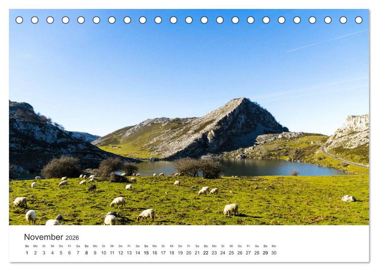 Produktbild: Spanien - ein Land zum Verlieben. (Tischkalender 2026 DIN A5 quer), CALVENDO Monatskalender