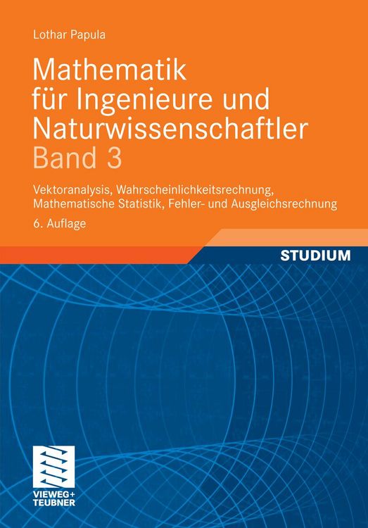 Produktbild: Mathematik f&uuml;r Ingenieure und Naturwissenschaftler Band 3