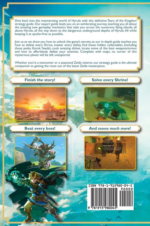 Produktbild: The Legend of Zelda Tears of the Kingdom Strategy Guide Book (Full Color - Premium Hardback)