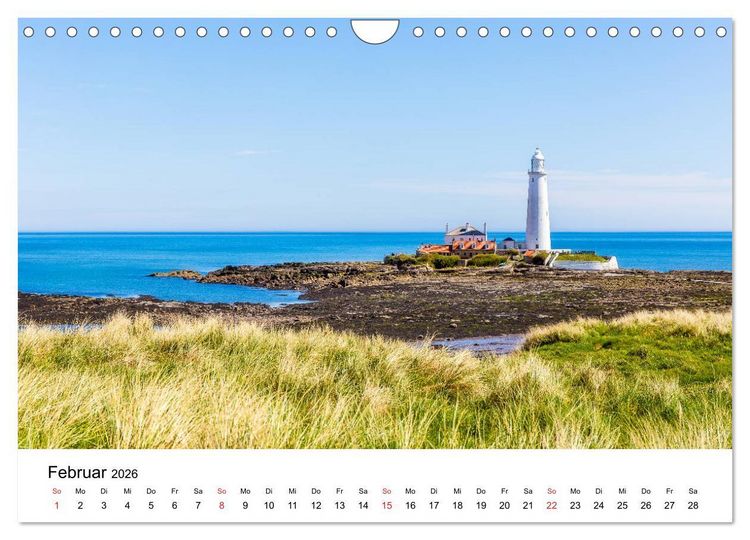 Produktbild: Schottlands Leuchtt&uuml;rme (Wandkalender 2026 DIN A4 quer), CALVENDO Monatskalender