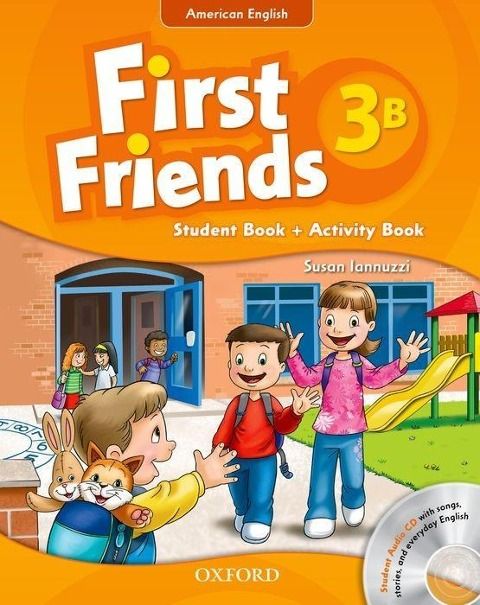 Produktbild: First Friends (American) 3/Student Bk./Workbk. B and CD