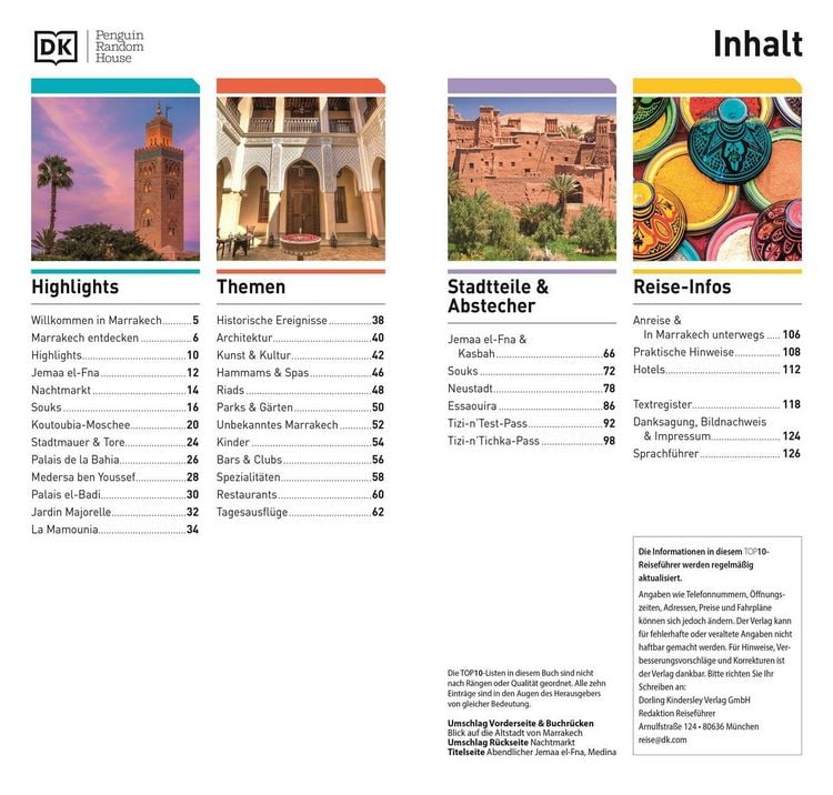 Produktbild: TOP10 Reisef&uuml;hrer Marrakech
