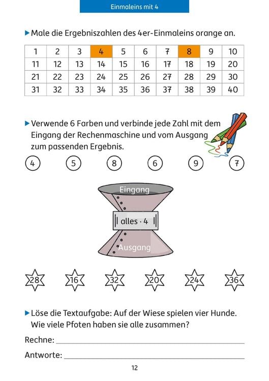 Produktbild: 1x1 lernen 2./3. Klasse &Uuml;bungsblock