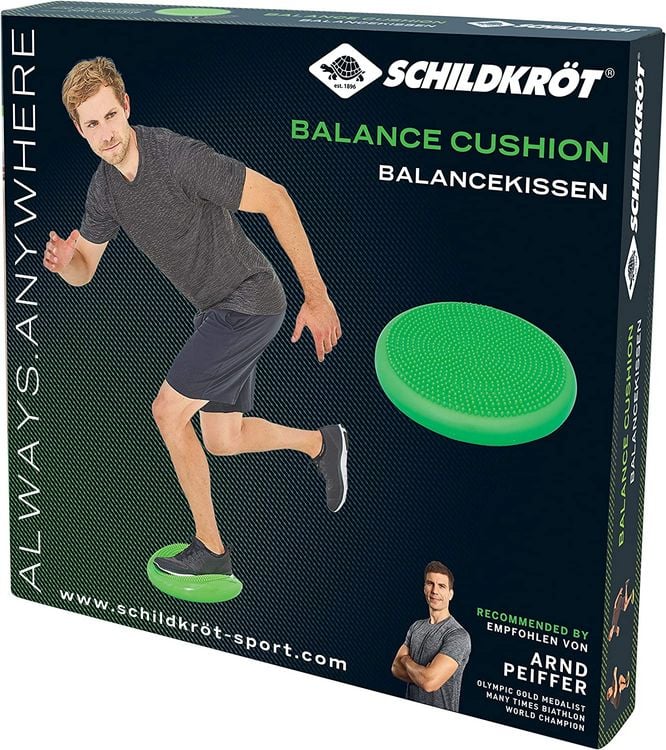 Produktbild: Schildkr&ouml;t 960230 - Balance-Kissen inkl. Handpumpe, 33cm, gr&uuml;n