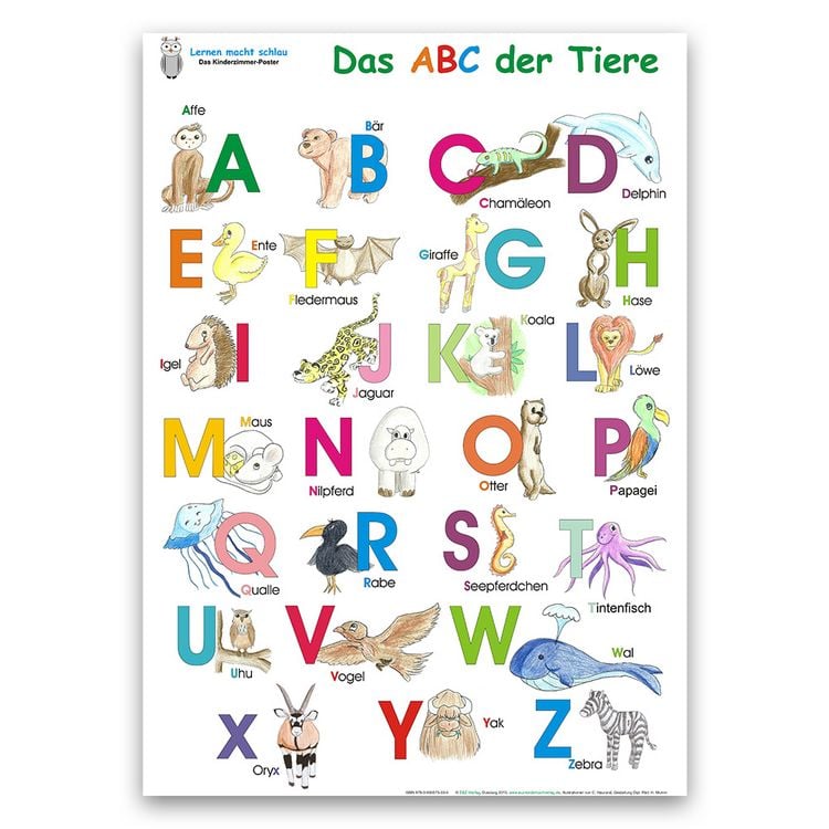 Produktbild: Das ABC der Tiere + Meine tierischen Zahlen von 1-20 im Set