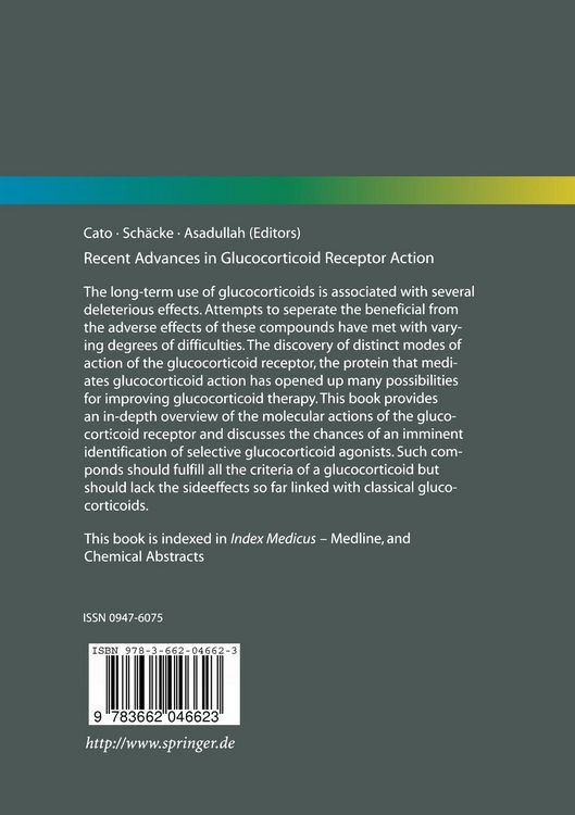 Produktbild: Recent Advances in Glucocorticoid Receptor Action