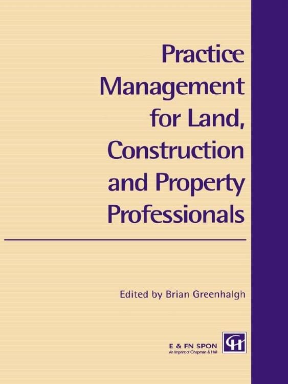 Produktbild: Practice Management for Land, Construction and Property Professionals