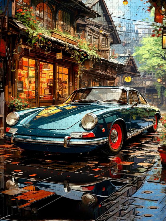 Produktbild: CALVENDO Puzzle Oldtimer | 1000 Teile Lege-Gr&ouml;&szlig;e 64x48cm Foto-Puzzle f&uuml;r gl&uuml;ckliche Stunden