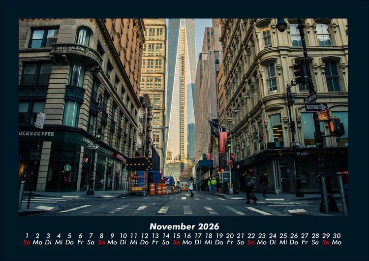 Produktbild: New York 2026 Fotokalender DIN A4
