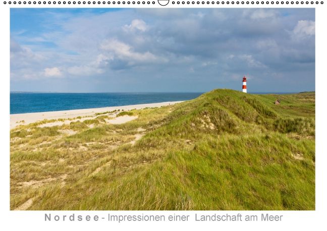 Produktbild: Nordsee - Impressionen einer Landschaft am Meer (Wandkalender immerw&auml;hrend DIN A2 quer)