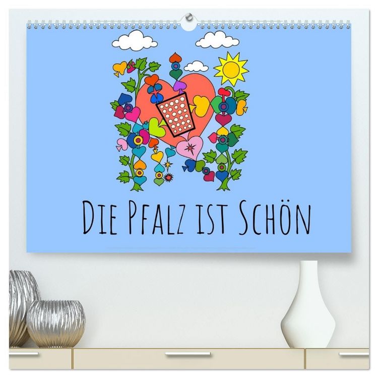 Produktbild: Die Pfalz ist das Beste (hochwertiger Premium Wandkalender 2027 DIN A2 quer), Kunstdruck in Hochglanz