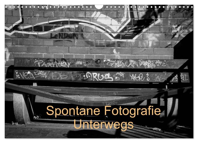 Produktbild: Spontane Fotografie Unterwegs (Wandkalender 2026 DIN A3 quer), CALVENDO Monatskalender