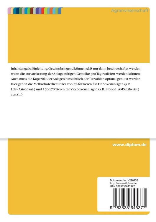 Produktbild: Untersuchungsergebnisse zur Eingew&ouml;hnung von K&uuml;hen an ein automatisches Melksystem
