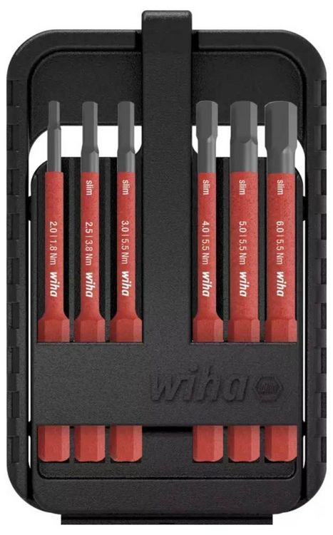 Produktbild: Wiha VDE Wechselklingen-Set 6teilig Sechskant